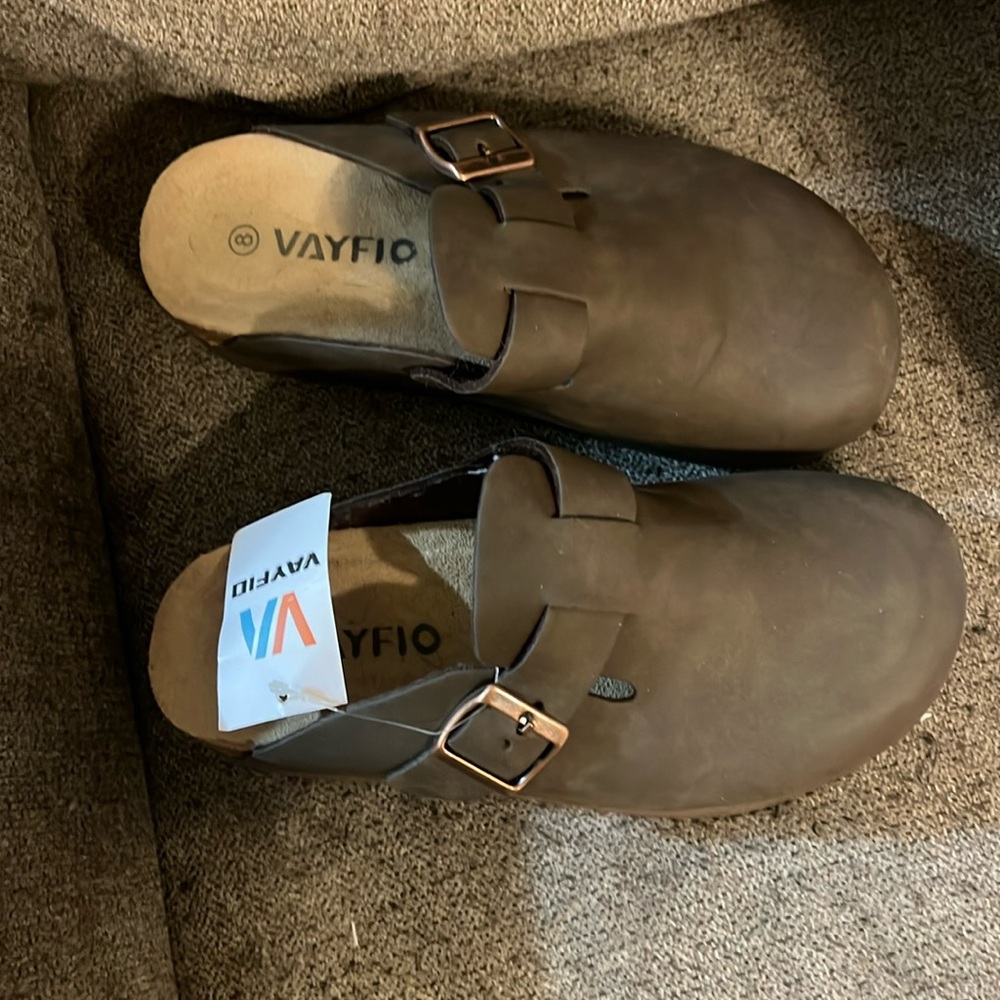 Brown Women's Wedge Shoes brand new never worn
